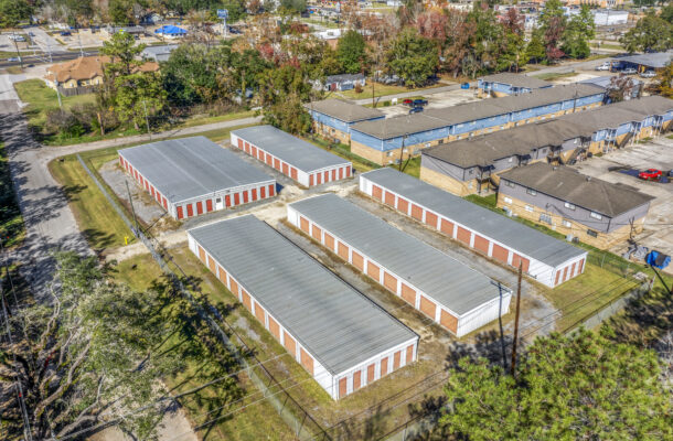 Curio Storage Silsbee Aerial View of Storage Facility