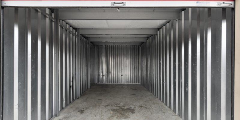 Curio Storage Self Storage Facility in Clute Texas Interior of Spacious Storage Unit